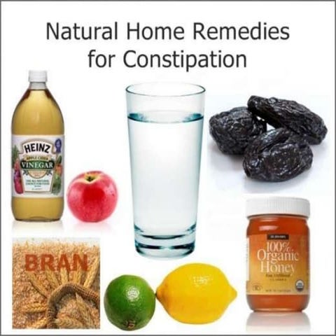 Cure constipation with natural remedies