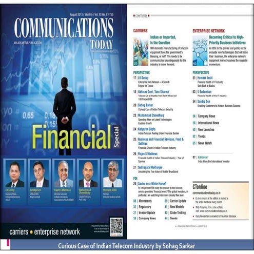 Curious Case of Indian Telecom Industry by Sohag Sarkar