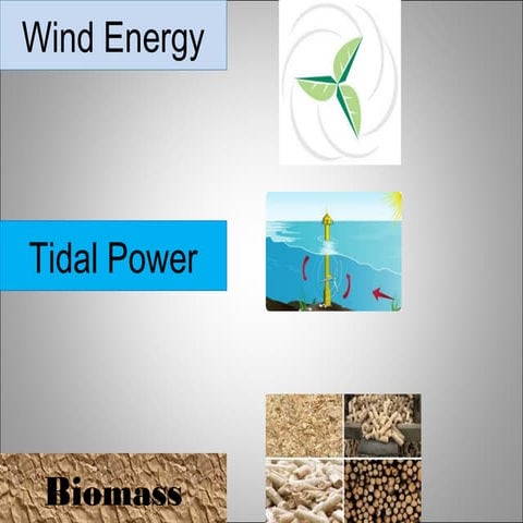 renewable sources of energy
