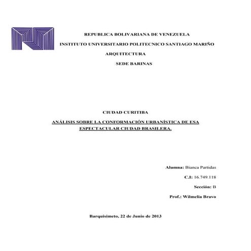 Curitiba ciudad brasileña