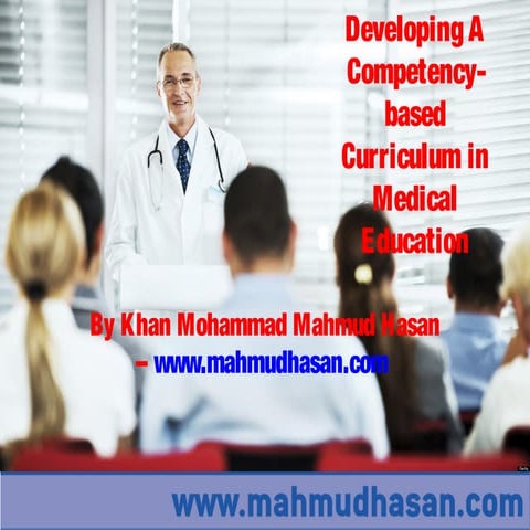 Curriculum development in medical education