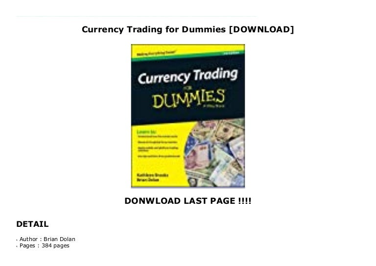 Currency Trading For Dummies Download