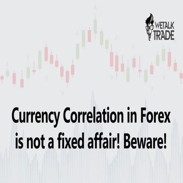 Currency correlation in forex