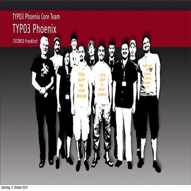 Current State of TYPO3 Phoenix (T3CON10)