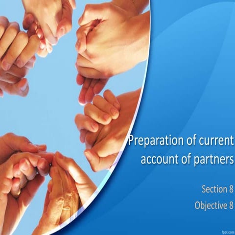 Current account of partners