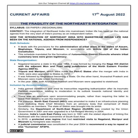 CURRENT AFFAIRS 17 August 2022 by RaceIAS.pdf