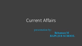 Current affairs 2017 for quiz round  3