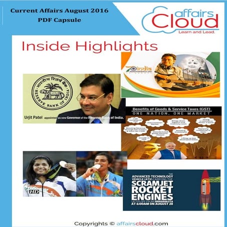 Current Affairs Study Pdf Capsule August 16 By Affairs Cloud