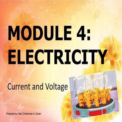 Current and Voltage | PPTX