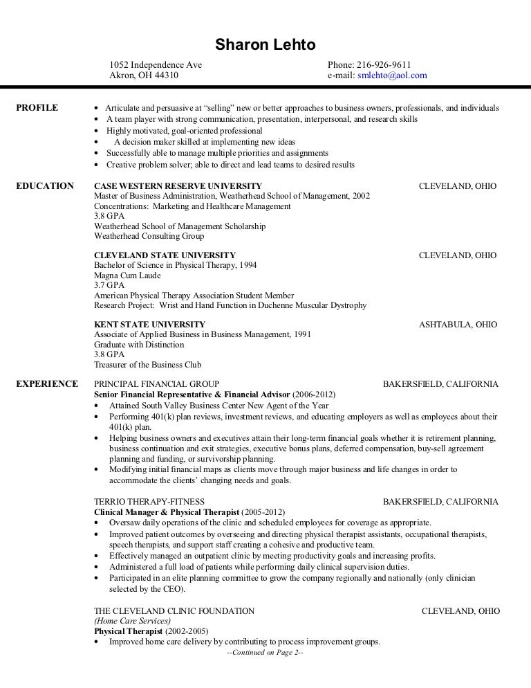 Current Business Resume 2