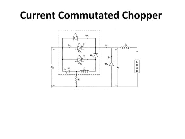 Currentcommutatedchopper