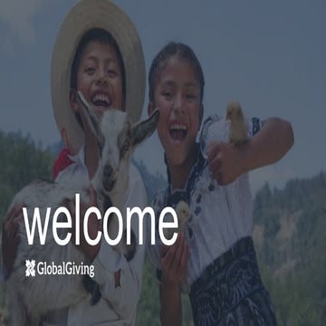 GlobalGiving Partner Workshop - Quito 2017