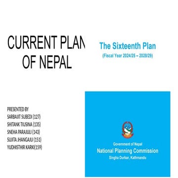 CURRENT PLAN OF NEPAL(sixteennth p).pptx