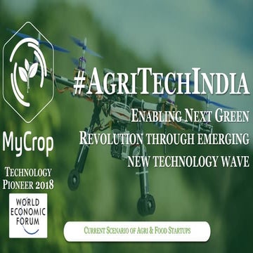 #AgriTechIndia - Current Scenario of Agri & Food Startups