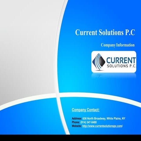 Current solutions pc