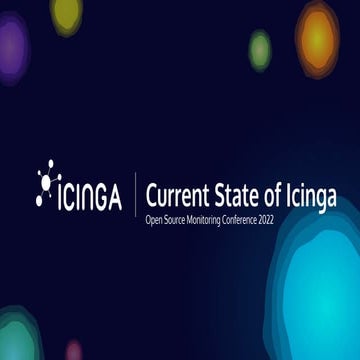 OSMC 2022 | Current State of icinga by Bernd Erk