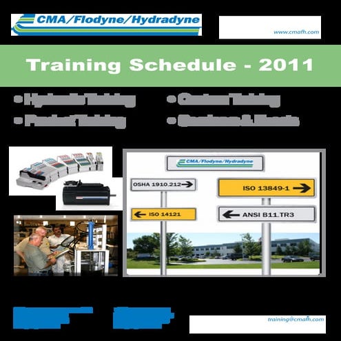 Current Training Schedule
