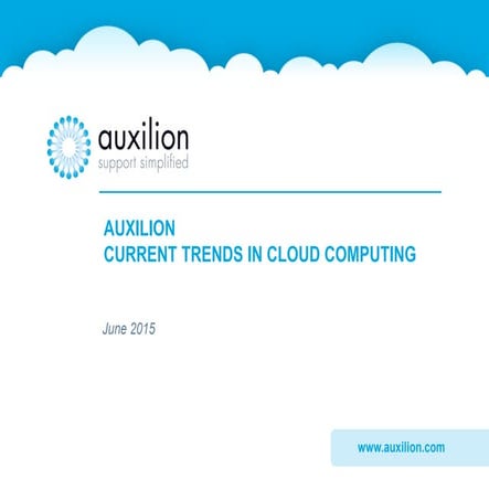 Current trends in cloud computing | PDF