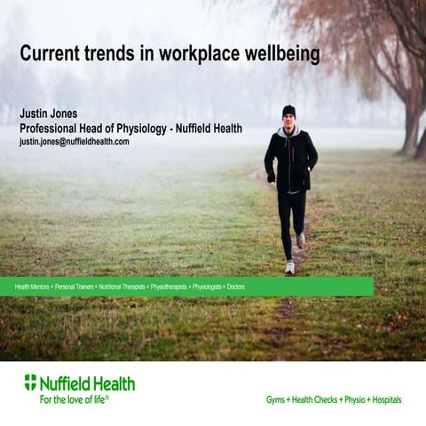 Current trends in workplace wellbeing