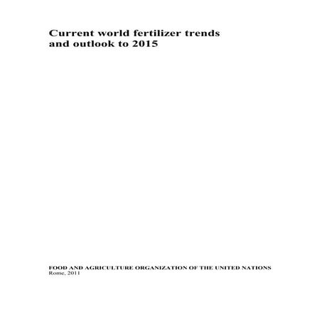 Current world fertilizer trends