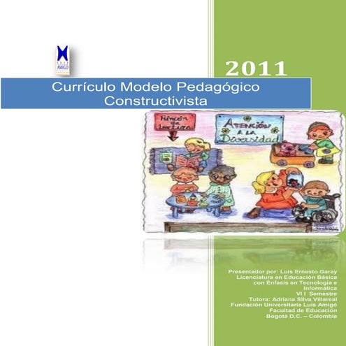 Curricular modelo pedagógico constructivista