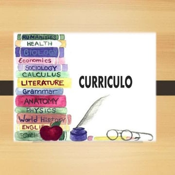 Currículo en educación
