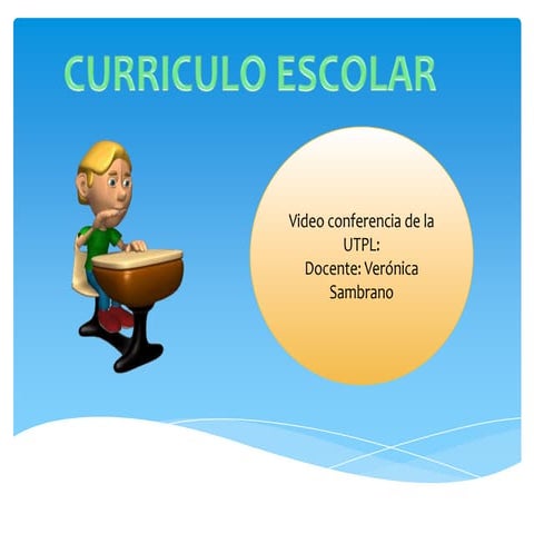 Curriculo escolar