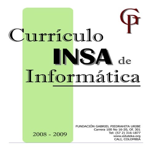 Curriculo INSA
