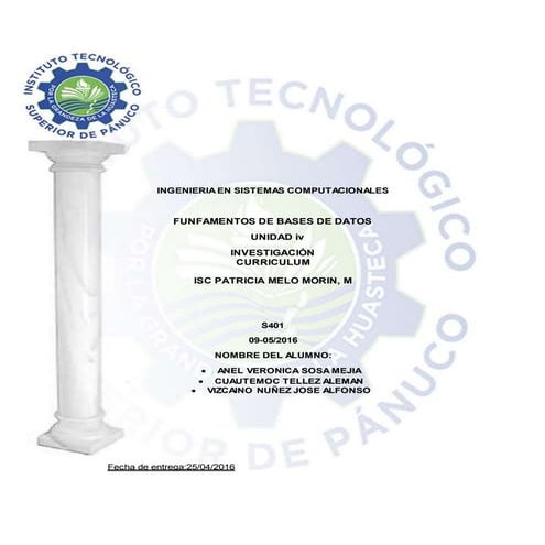 que es un Curriculum