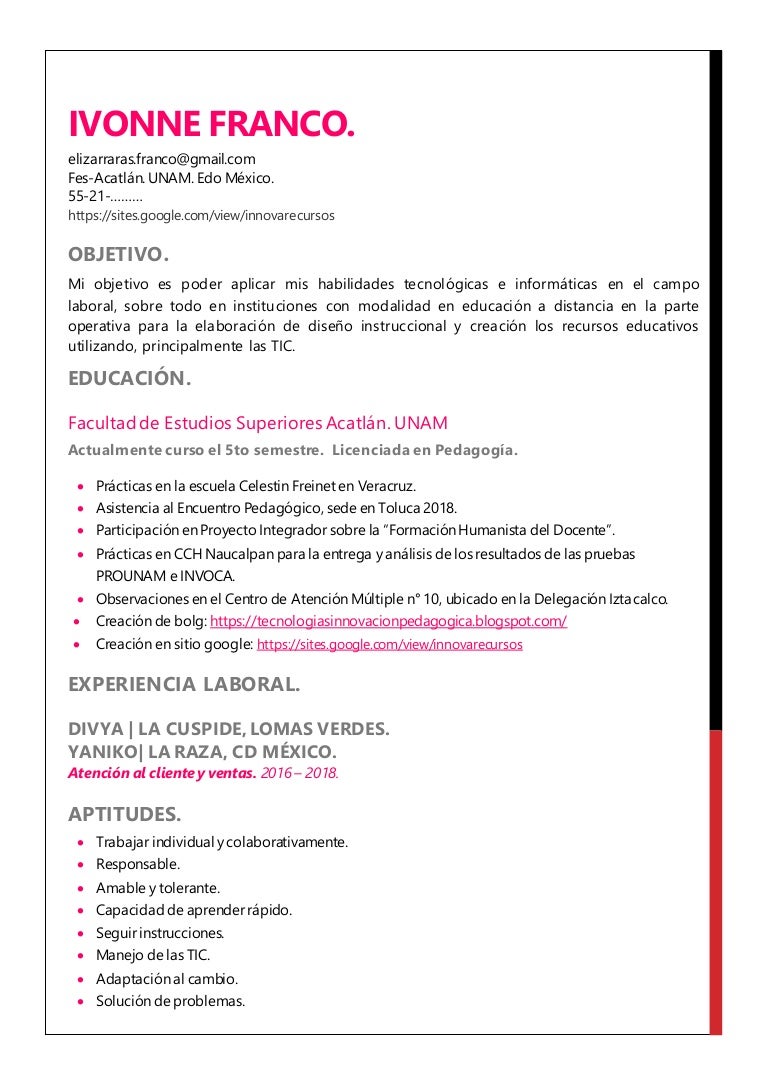 What to include in a resume image