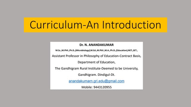 Curriculum-An Introduction.pptx