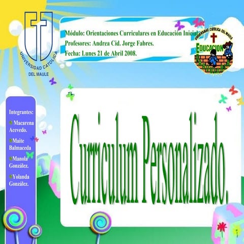 Curriculum Personalizado Este Si