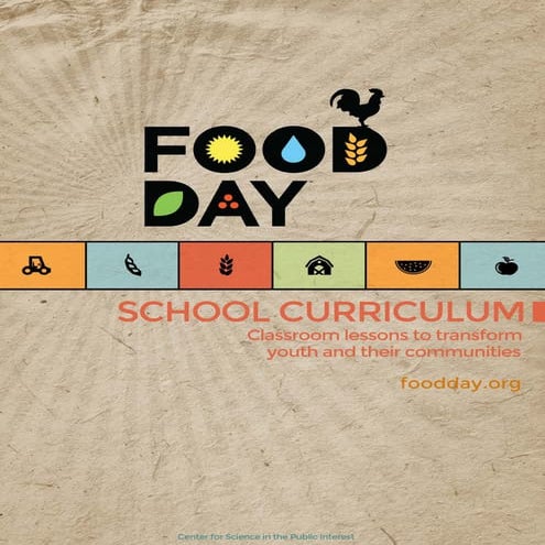 Helping Youth Eat Real: Classroom Lessons to Transform Youth & their Communities