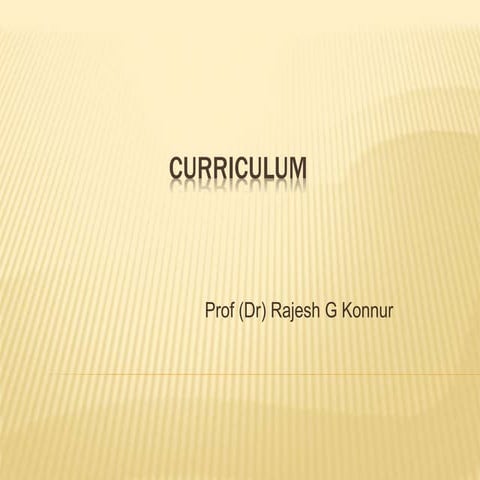 Curriculum aku