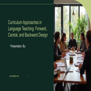 Curriculum based Approachesbed course .pptx