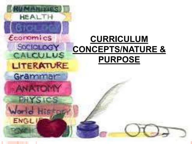 Curriculum concepts