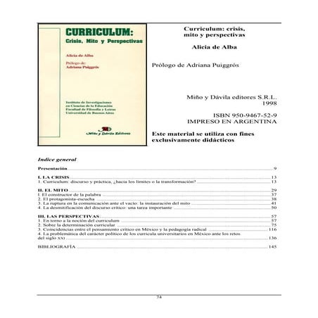 Transversalidad Curricular | PDF