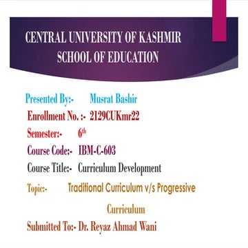 Difference between traditional and progressive curriculum.pptx