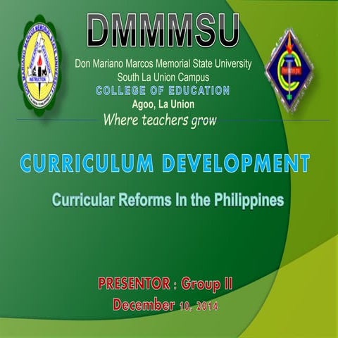 Curriculum Development-SEDP