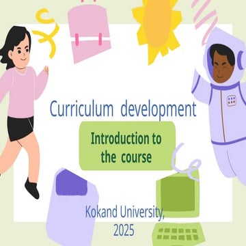 Comprehensive Introduction to Curriculum Development and Its Importance ...