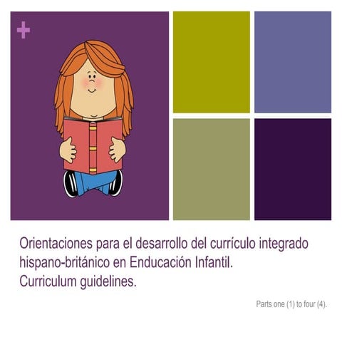 Curriculum guidelines for ‘educación infantil’ 