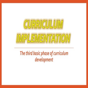 PNU CTP Ed 3 Curriculum implementation through developments