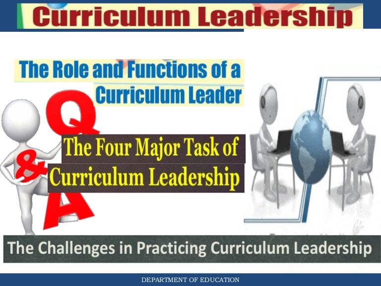 Curriculum leadership ppt