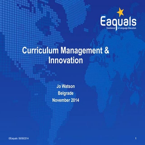 Curriculum management and_innovation_jo | PDF
