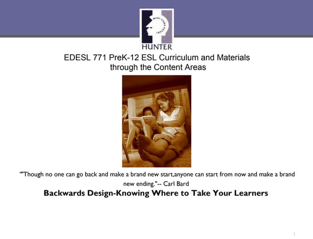 Curriculum&materials.backwards design