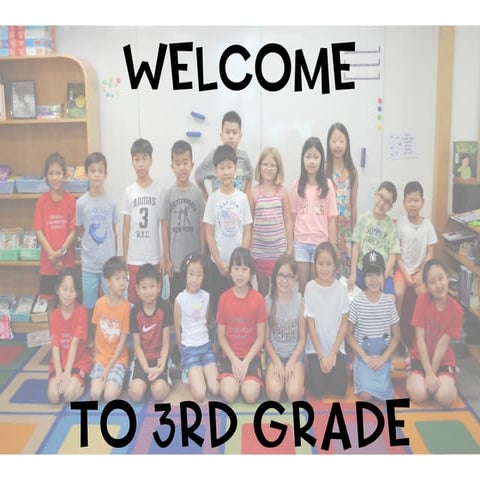 Curriculum Night Slideshow 