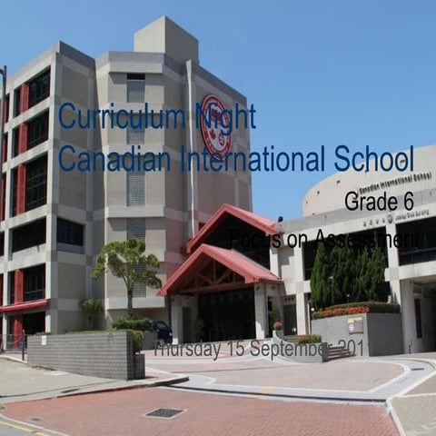 Curriculum night 2011 