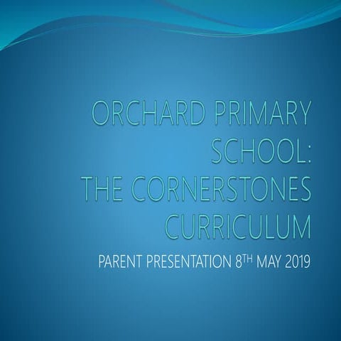 Curriculum presentation