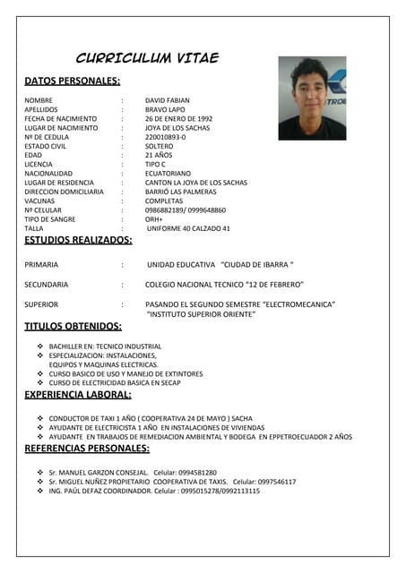 Curriculum vitae | DOCX | Education