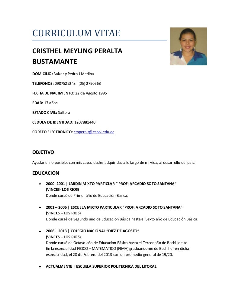 Curriculum vitae pasantias 07 picture